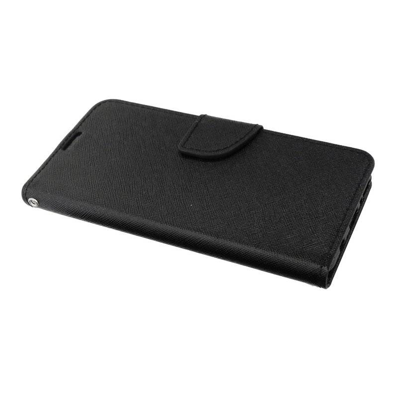 Buch Tasche "Fancy" kompatibel mit SAMSUNG GALAXY A50 (A505F) Handy Hülle Etui schwarz Schutzhülle mit Standfunktion