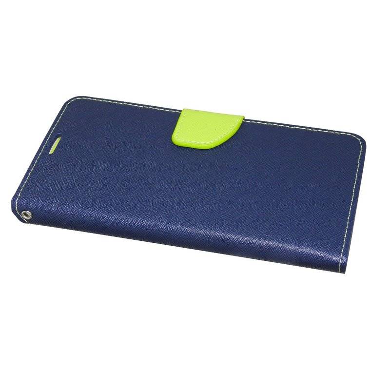 Buch Tasche "Fancy" kompatibel mit SAMSUNG GALAXY A80 (A805F) Handy Hülle Etui Brieftasche Schutzhülle in Blau-Grün