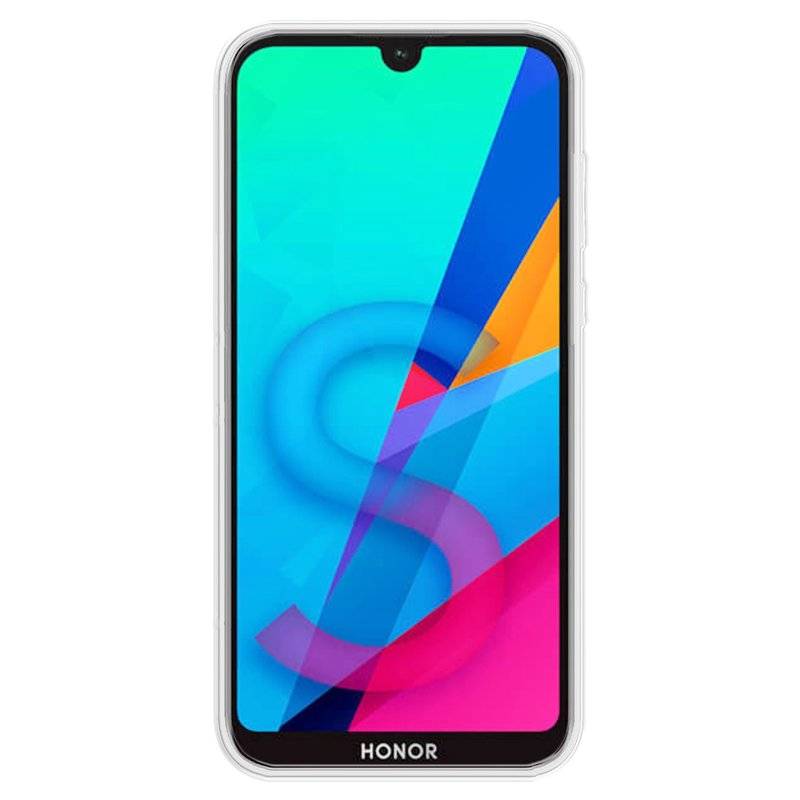 Silikon Hülle Basic kompatibel mit HONOR 8S Case TPU Soft Handy Cover Schutz Transparent