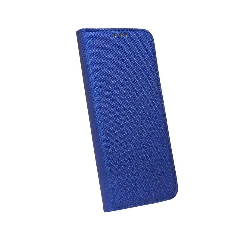 Buch Tasche "Smart" für SAMSUNG GALAXY A40 (A405F) Handy Hülle Brieftasche Schutzhülle mit Standfunktion Blau