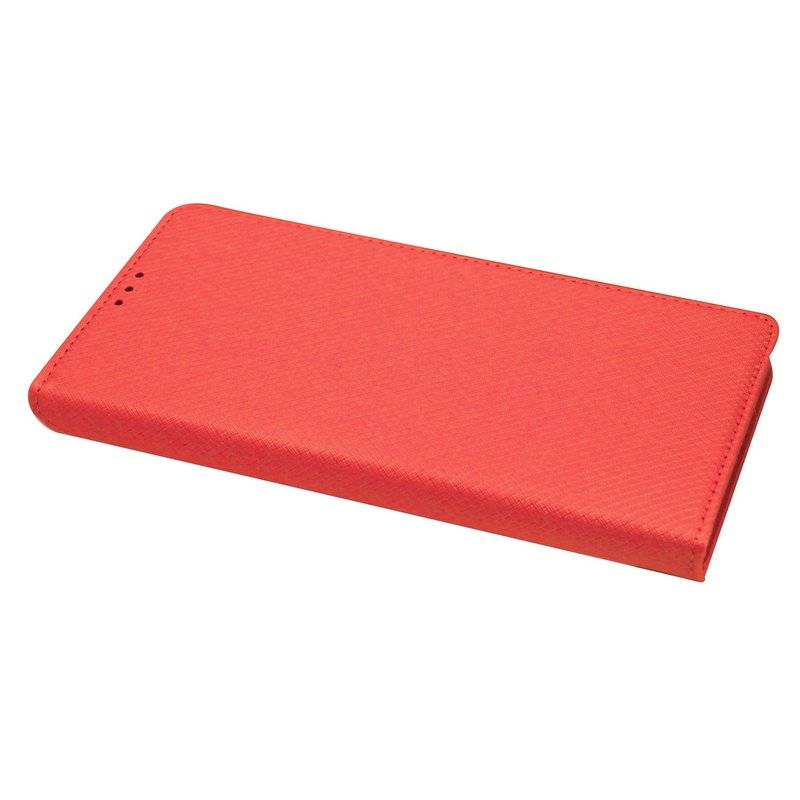 Buch Tasche "Smart" kompatibel mit SAMSUNG GALAXY A80 (A805F) Handy Hülle Etui Brieftasche Schutzhülle in Rot