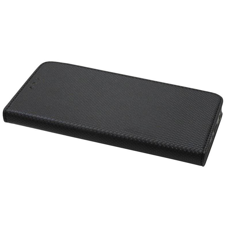 Buch Tasche "Smart" kompatibel mit XIAOMI REDMI GO Handy Hülle Etui Brieftasche Schutzhülle mit Standfunktion Schwarz