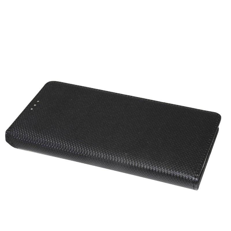 Buch Tasche "Smart" kompatibel mit SAMSUNG GALAXY A80 (A805F) Handy Hülle Etui Brieftasche Schutzhülle in Schwarz