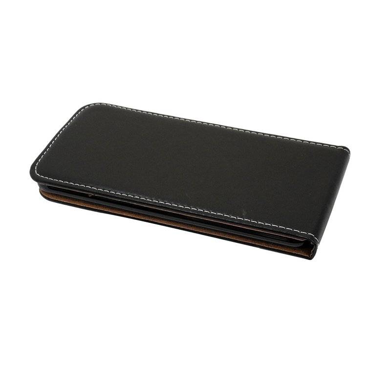 Flip Case kompatibel mit SAMSUNG GALAXY M10 (M105FD) Handy Tasche vertikal aufklappbar Schutzhülle Klapp Hülle Schwarz