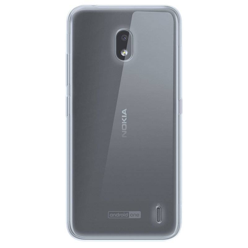 cofi1453® Silikon Hülle Basic kompatibel mit NOKIA 2.2 Case TPU Soft Handy Cover Schutz Transparent