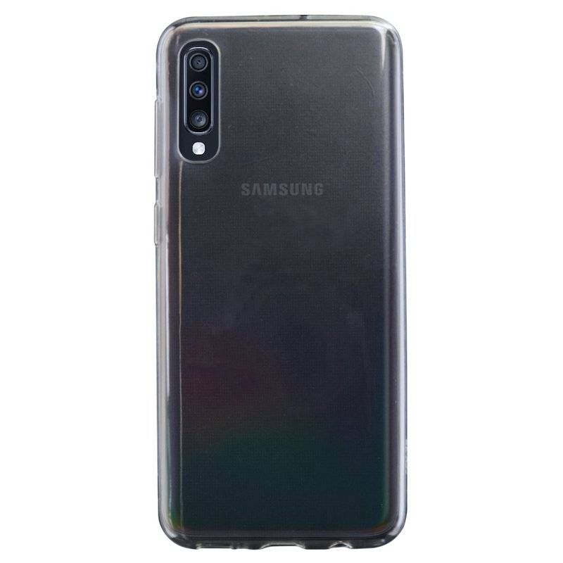 Silikon Hülle Basic kompatibel mit SAMSUNG GALAXY A70 (A705F) Case TPU Soft Handy Cover Schutz Transparent
