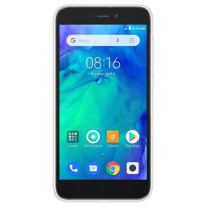 cofi1453® Silikon Hülle Basic kompatibel mit XIAOMI REDMI GO Case TPU Soft Handy Cover Schutz Transparent