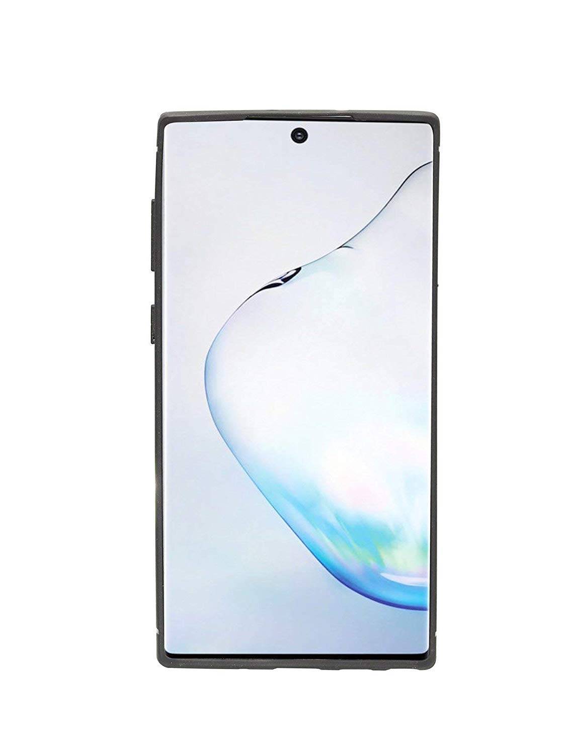 Silikon Hülle Carbon kompatibel mit SAMSUNG GALAXY NOTE 10 (N970F) TPU Case Soft Handyhülle Cover Schutzhülle