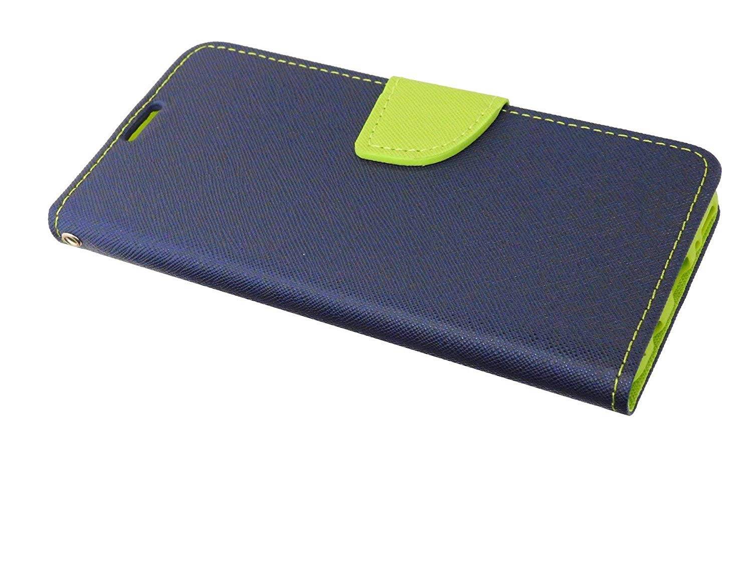 Buch Tasche "Fancy" für SAMSUNG GALAXY A20e (A202F) Handy Hülle Etui Brieftasche Schutzhülle mit Standfunktion Blau-Grün