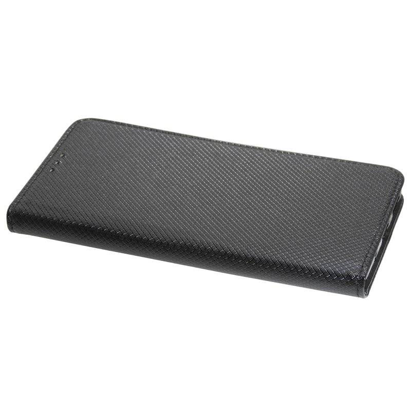 Buch Tasche "Smart" für OnePlus 5T Handy Hülle Etui Brieftasche Schutzhülle mit Standfunktion, Kartenfach Schwarz