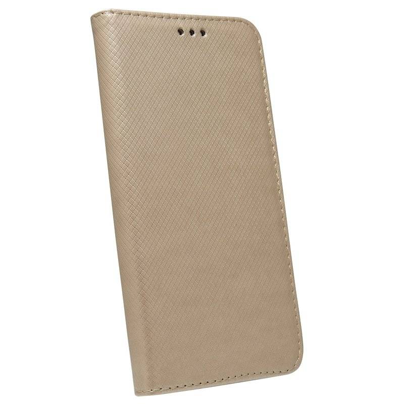 Buch Tasche Smart für iPhone 11 Handy Hülle Etui Brieftasche Schutzhülle mit Standfunktion, Kartenfach Gold