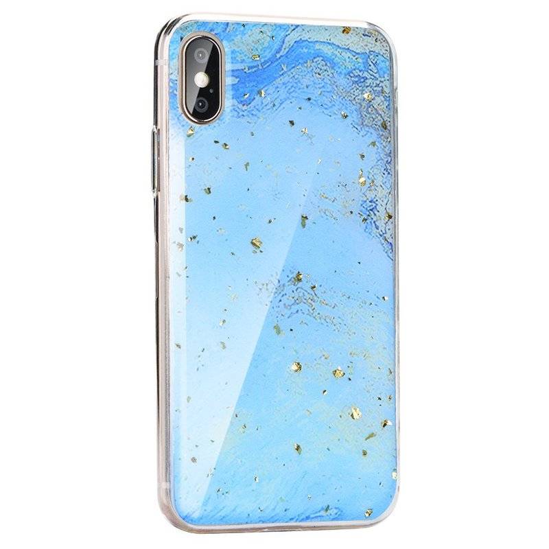 Hülle Schale Marble Case Cover Marmor Design Muster Handyhülle Tasche Schutz Motiv 3 für iPhone X