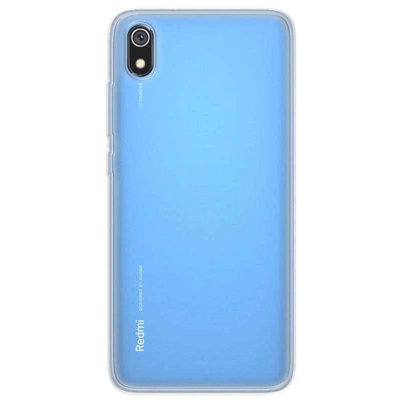 cofi1453® Silikon Hülle Basic kompatibel mit XIAOMI REDMI 7A Case TPU Soft Handy Cover Schutz Transparent