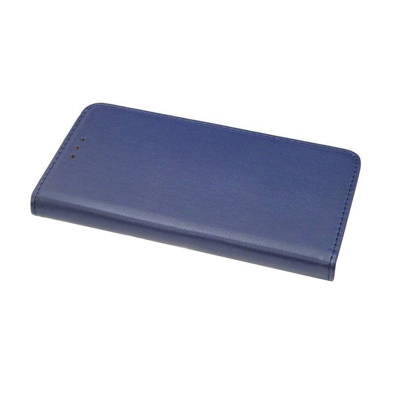 Buch Tasche "Smart" kompatibel mit SAMSUNG GALAXY A20e (A202F) Handy Hülle Etui Brieftasche Schutzhülle in Blau
