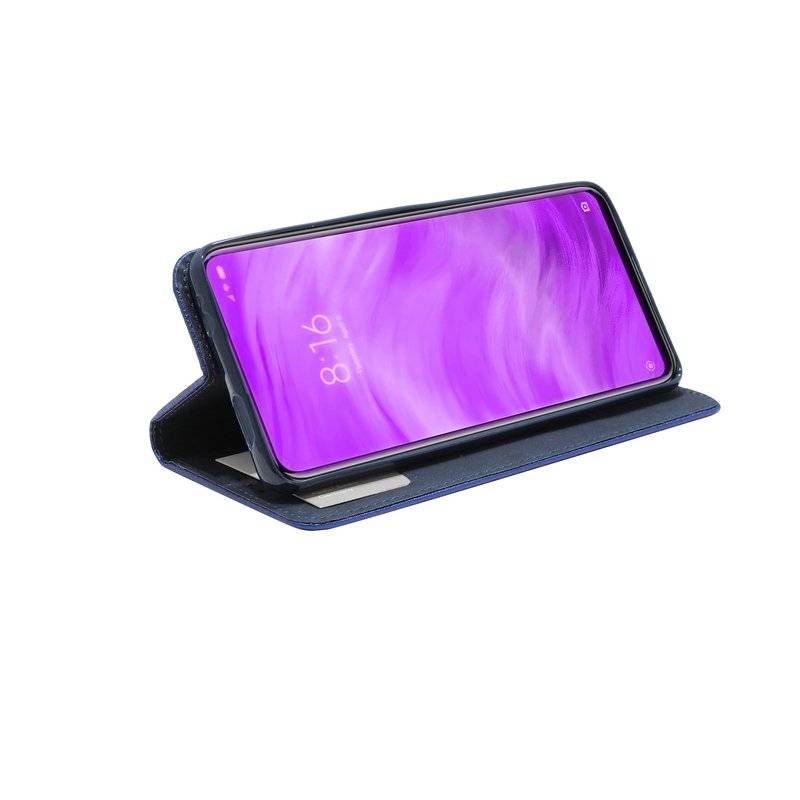 Buch Tasche "Smart" für XIAOMI MI 9T / 9T PRO Handy Hülle Etui Brieftasche Schutzhülle mit Standfunktion Blau
