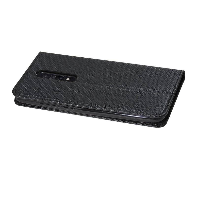 Buch Tasche "Smart" für XIAOMI REDMI K20 PRO Handy Hülle Etui Brieftasche Schutzhülle mit Standfunktion Schwarz