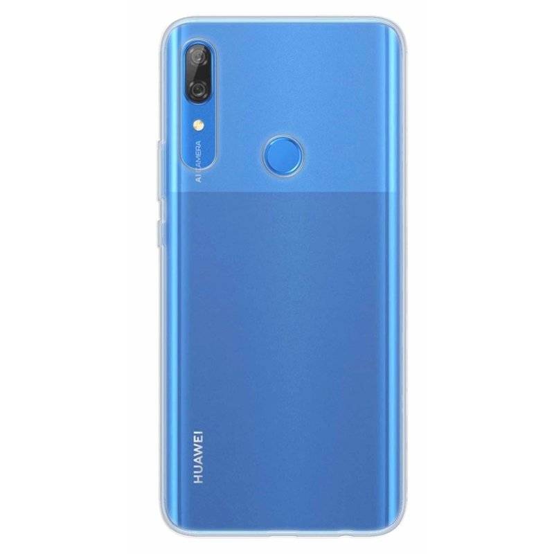 Silikon Hülle Basic kompatibel mit HUAWEI P SMART Z Case TPU Soft Handy Cover Schutz Transparent