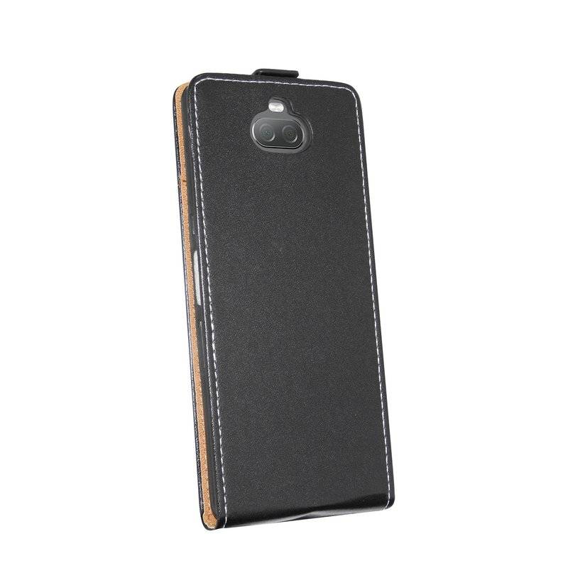 Flip Case kompatibel mit SAMSUNG GALAXY A70 (A705F) Handy Tasche vertikal aufklappbar Schutzhülle Klapp Hülle Schwarz
