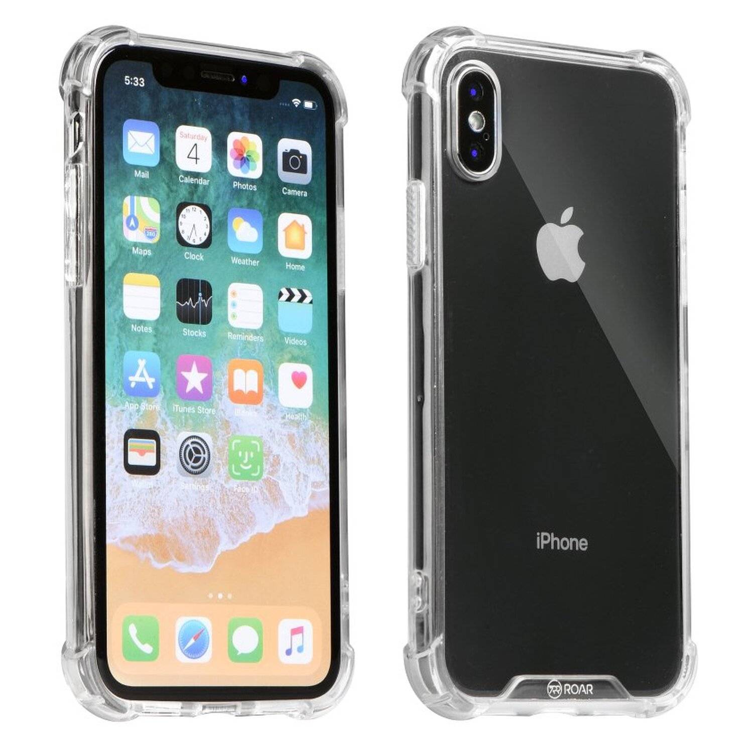 Schutzhülle + 9H Schutzfolie Schutzglas SchutzHülle Silikon Hülle Tasche Schutzschale Schutz in Transparent iPhone 7