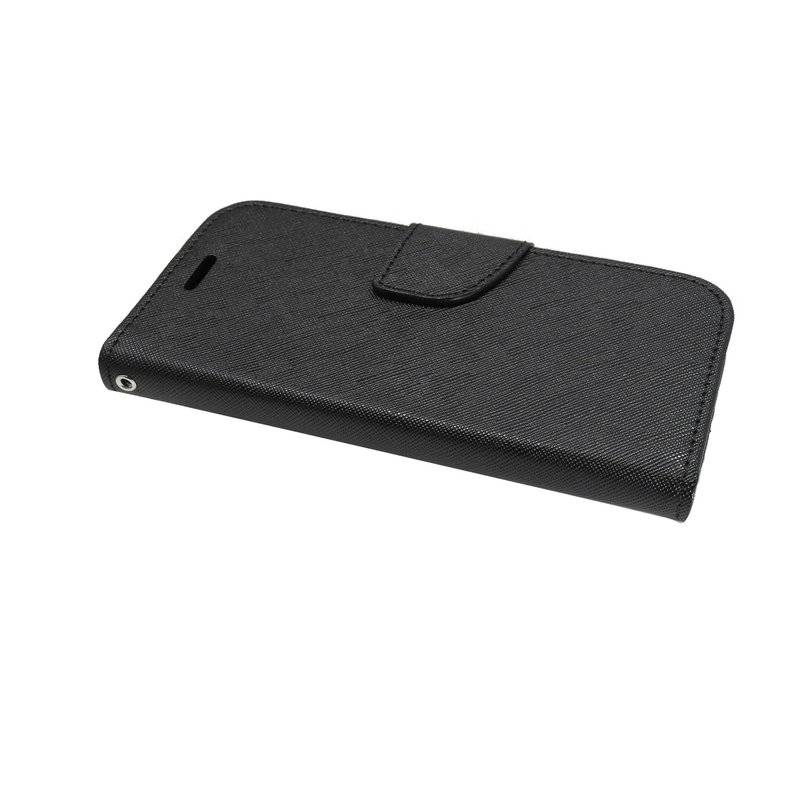 Buch Tasche "Fancy" für ZTE BLADE L8 Handy Hülle Etui Brieftasche Schutzhülle mit Standfunktion Schwarz