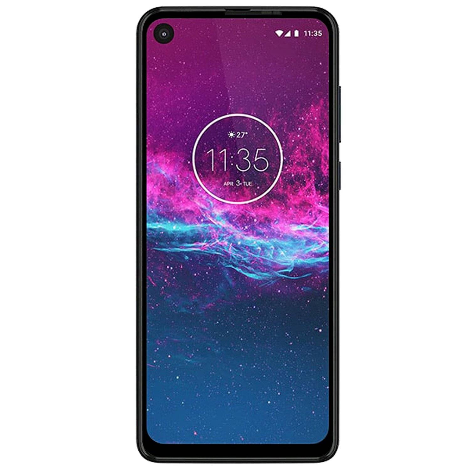 cofi1453® 5D Schutz Glas kompatibel mit MOTOROLA ONE ACTION Curved Schutz Folie Vollständig Klebend und Abdeckung