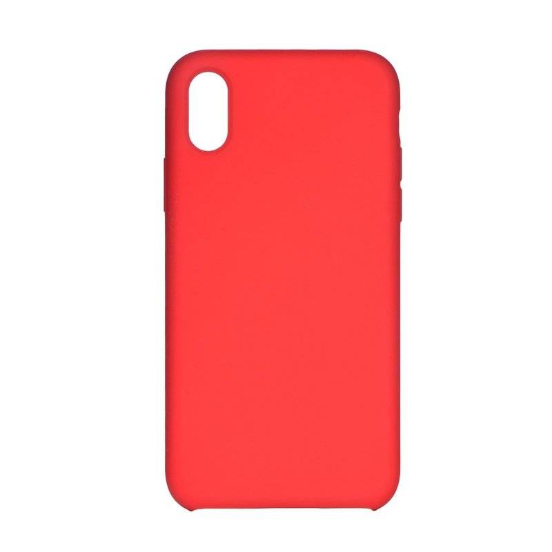 cofi1453 Silikon Case Hülle Schale Cover Dezent Handyhülle Handyschale Schutz für Samsung Galaxy A50 (A505F) in Rot