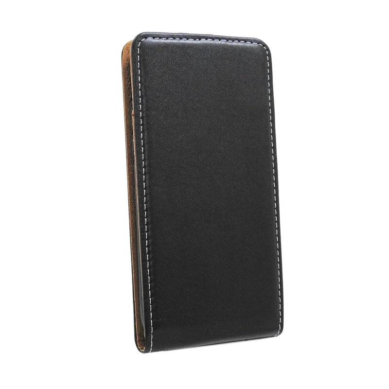 Flip Case kompatibel mit iPhone 11 PRO MAX Handy Tasche vertikal aufklappbar Schutzhülle Klapp Hülle Schwarz