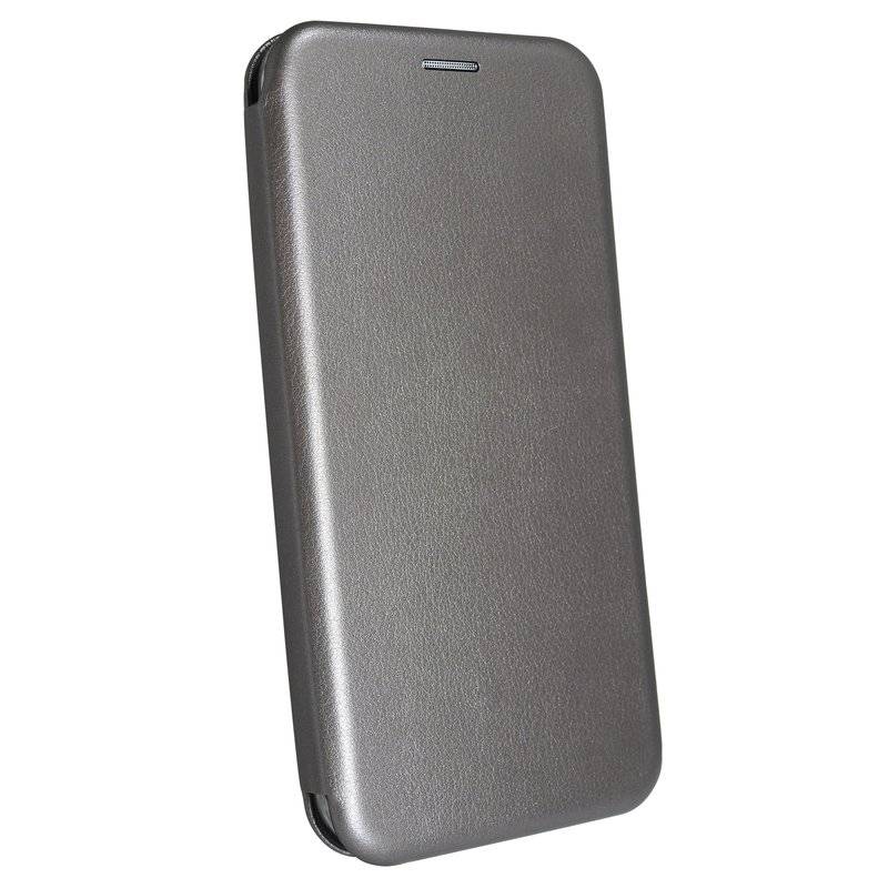 Buch Tasche "Elegance" für iPhone 11 Pro Handy Hülle Etui Brieftasche Schutzhülle mit Standfunktion Grau