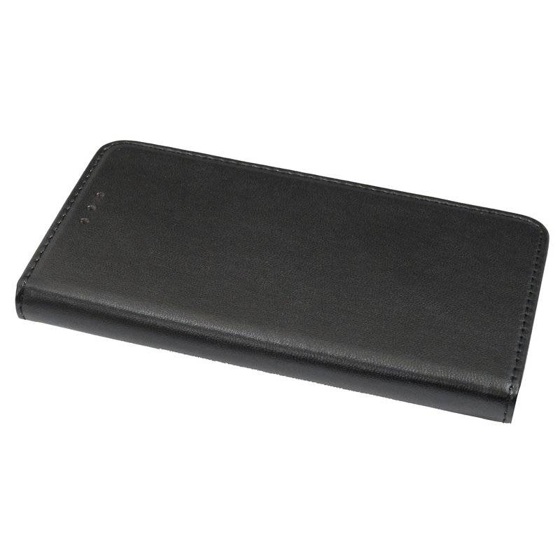 Buch Tasche "Smart" kompatibel mit SAMSUNG GALAXY A20e (A202F) Handy Hülle Etui Brieftasche Schutzhülle in Schwarz