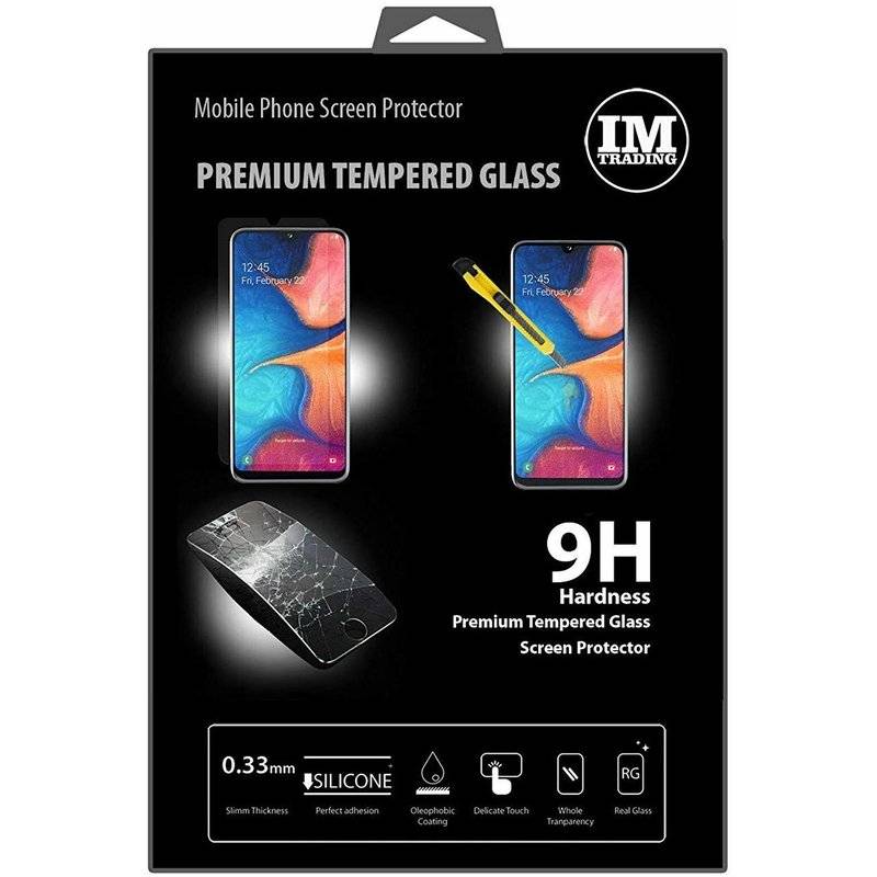 Flip Case Handy Tasche vertikal Schutzhülle Klapp Hülle + 9H Schutzglas Echt Glas kompatibel mit Samsung Galaxy A50