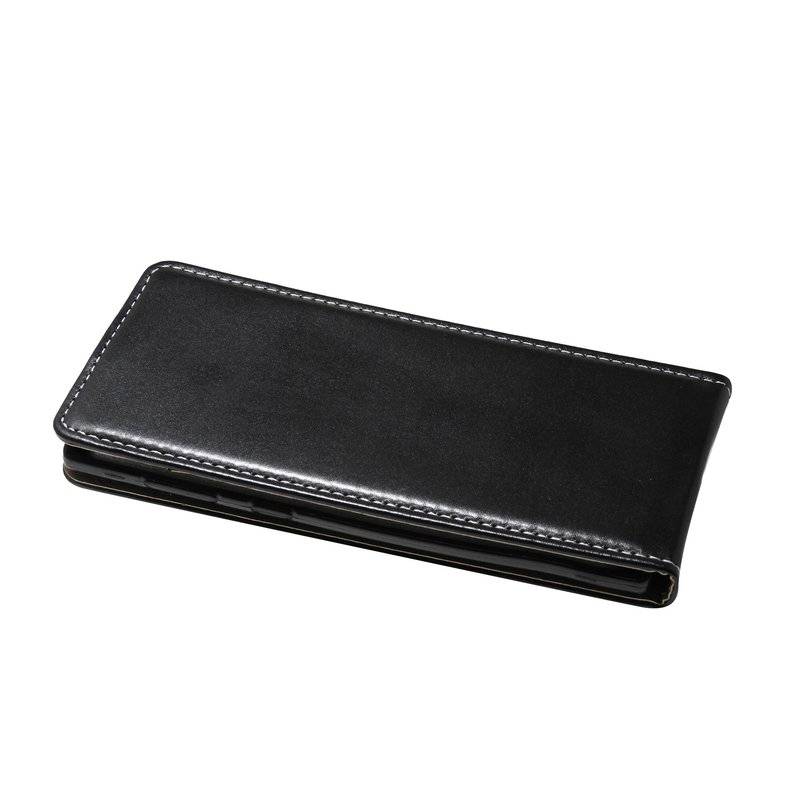 Flip Case für SAMSUNG GALAXY NOTE 10 (N970F) Handy Tasche vertikal aufklappbar Schutzhülle Klapp Hülle Schwarz