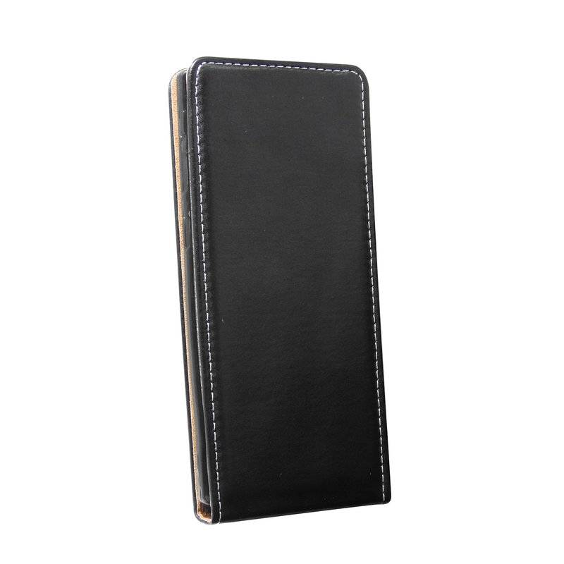 Flip Case für SAMSUNG GALAXY NOTE 10 (N970F) Handy Tasche vertikal aufklappbar Schutzhülle Klapp Hülle Schwarz
