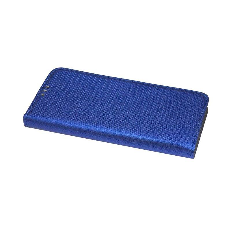 Buch Tasche "Smart" für SAMSUNG GALAXY A30s (A307F) Handy Hülle Etui Brieftasche Schutzhülle mit Standfunktion Blau