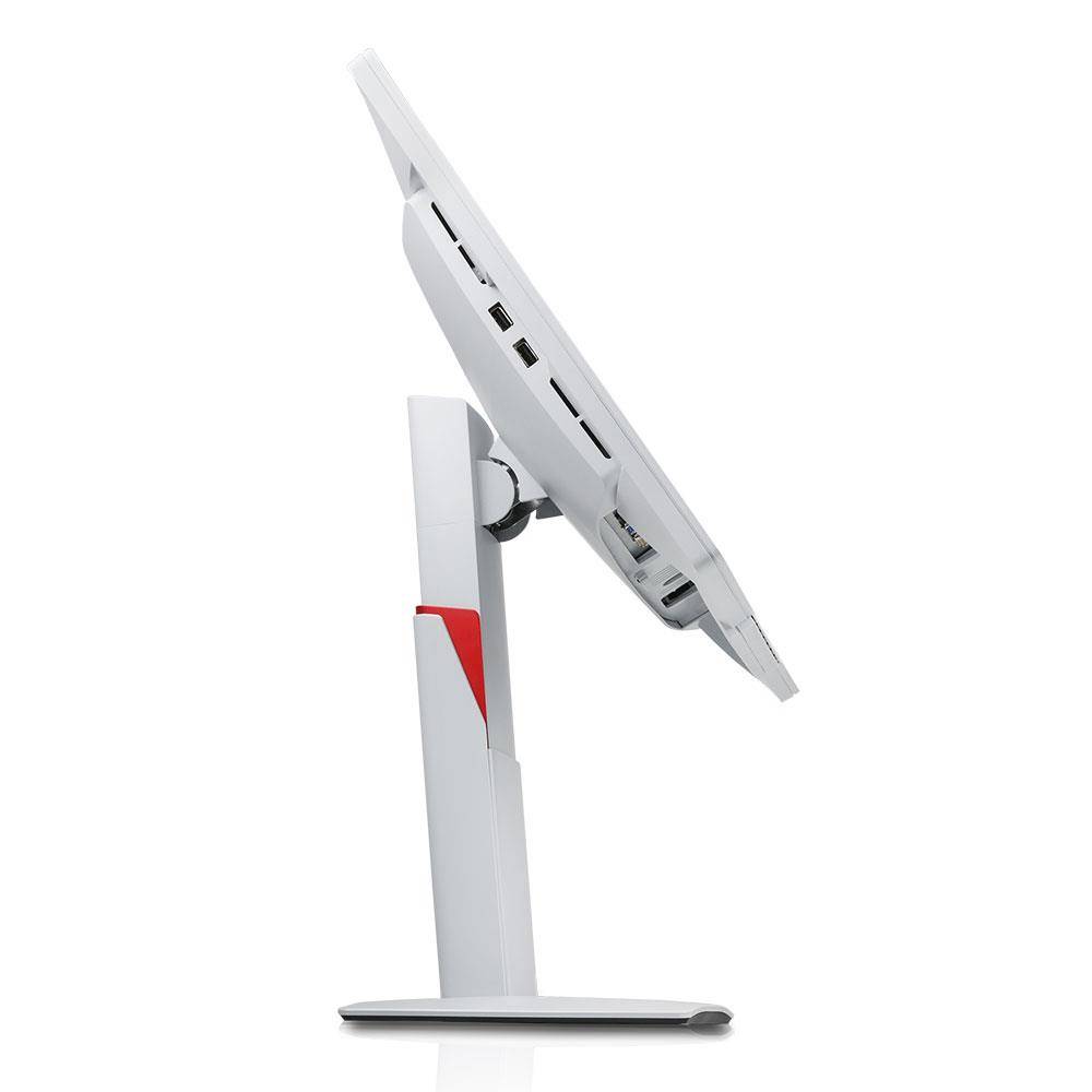 Fujitsu Display B22W-7 LED (Refurbished) 55,9cm (22") TFT-Monitor (WSXGA+ 1680x1050, Pivot, DP + DVI-D + VGA) Marmorgrau