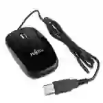 Fujitsu M410NB (Refurbished) Notebook Maus (Optisch, 1000 DPI, 3 Tasten, Scrolling-Rad) Schwarz Fujitsu M410NB (Refurbished) Notebook Maus (Optisch, 1000 DPI, 3 Tasten, Scrolling-Rad) Schwarz