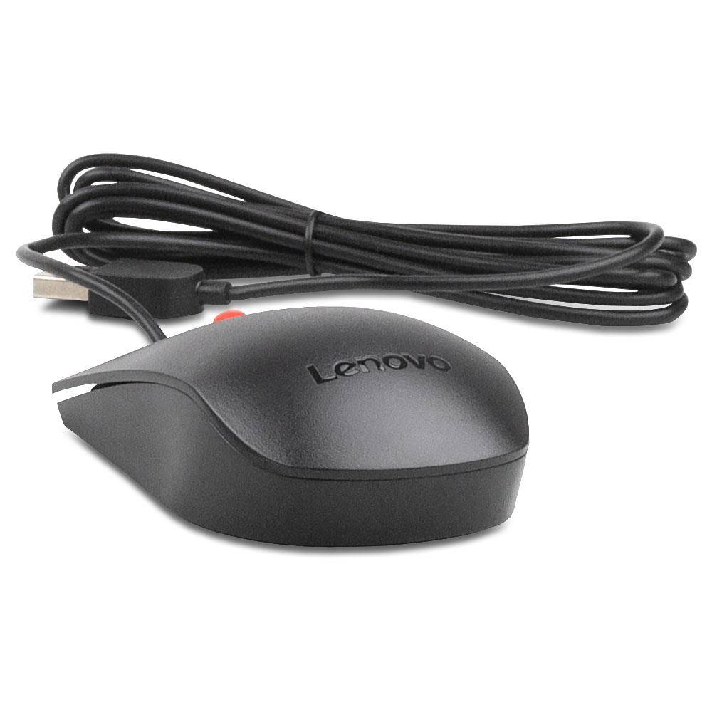 Lenovo 00PH133 Maus optisch USB schwarz 3 Tasten Scrolling-Rad