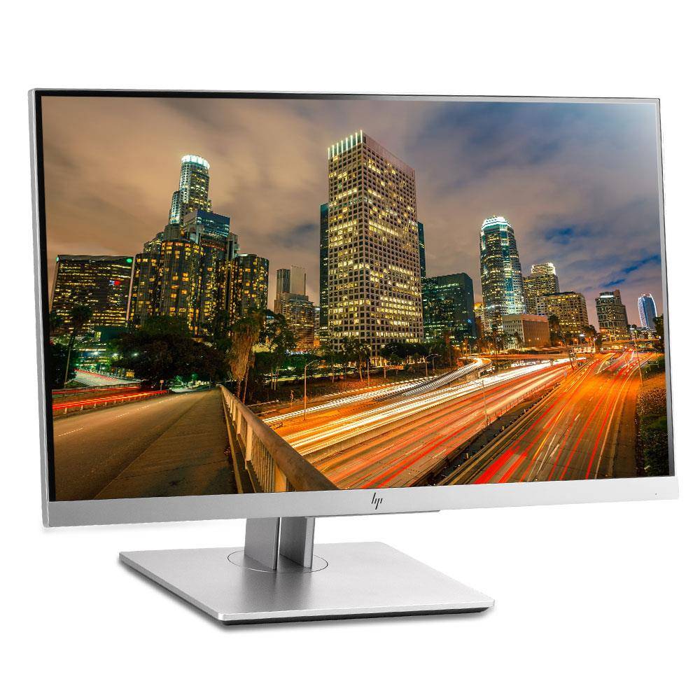 HP EliteDisplay E243i (B-Ware) 61,0cm (24") TFT-Monitor (LED, WUXGA, IPS, Pivot, HDMI + DP + USB 3.0) Silber