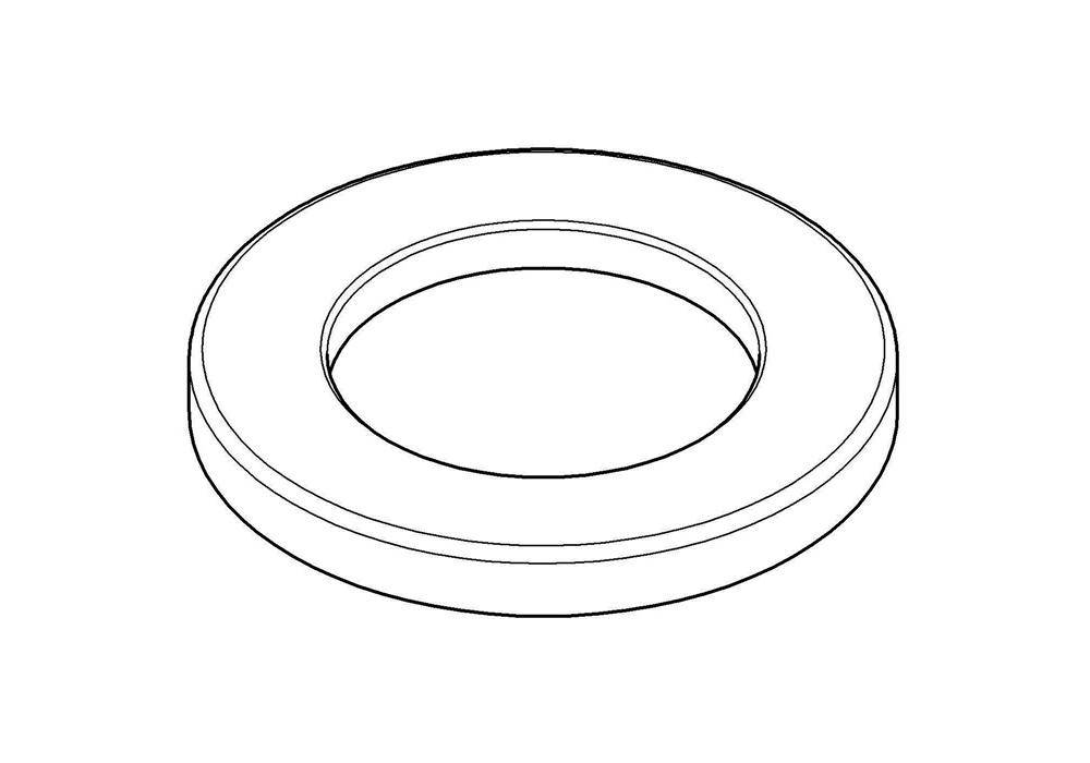 GROHE Grundplatte 48165 f 1L-WT-/Bidetbatt chrom