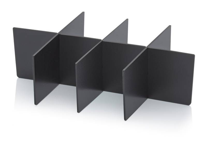 Gefache Rundumpolster Schutzkoffer, Innenmaße Fach L x B x H 10 x 8 x 9,5 cm