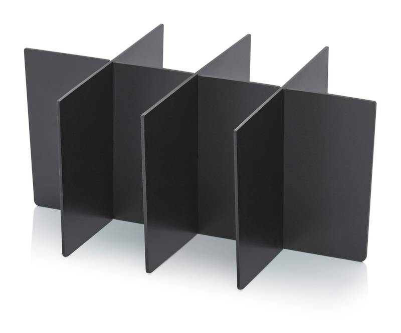 Gefache Rundumpolster Schutzkoffer, Innenmaße Fach L x B x H 10 x 8 x 15 cm