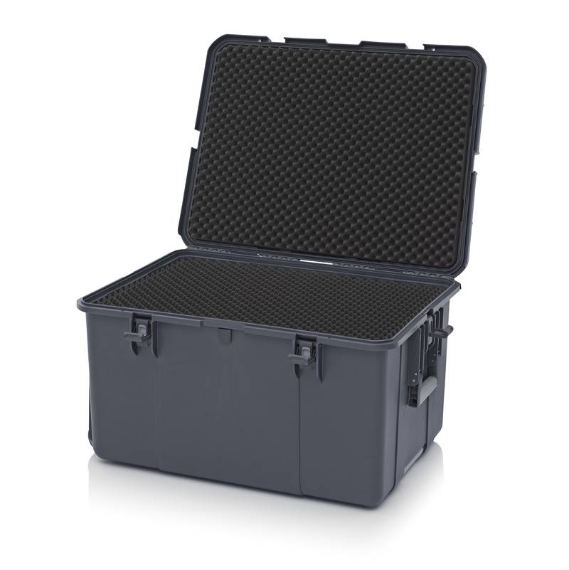 Schutzkoffer Pro Trolley, Außenmaße L x B x H 80 x 60 x 44,3 cm