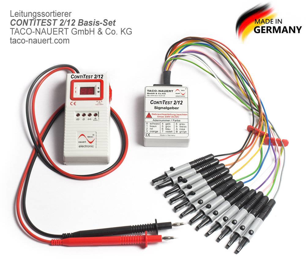 Leitungssortierer CONTITEST 2/12 Basis-Set