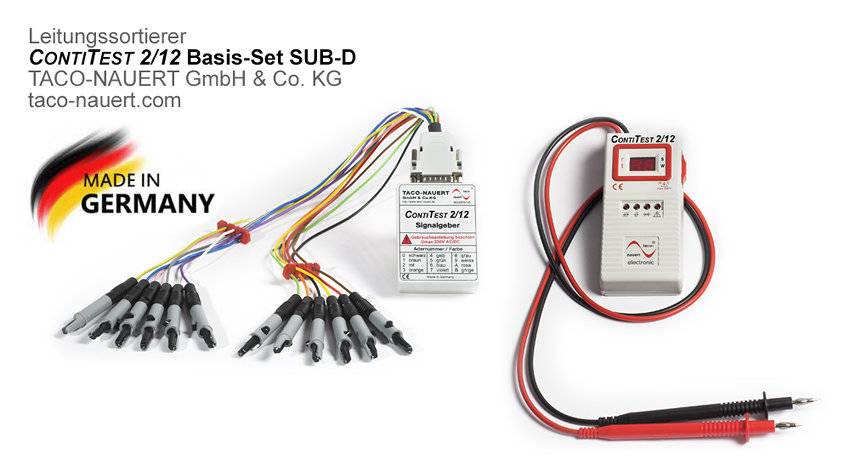 Leitungssortierer CONTITEST 2/12 Basis-Set SUB-D