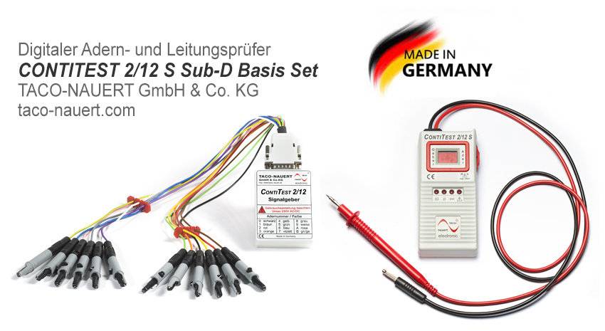 Leitungssortierer CONTITEST 2/12 S Basis-Set SUB-D