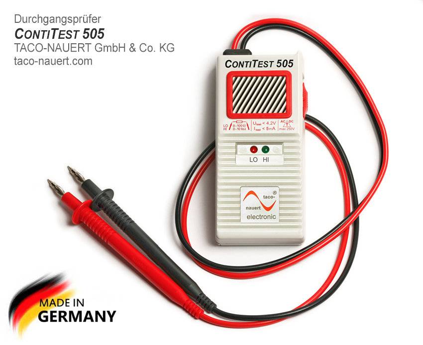 Durchgangsprüfer CONTITEST 505