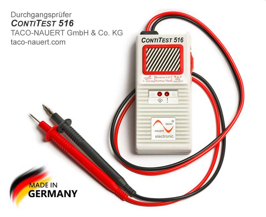 Durchgangsprüfer CONTITEST 516 hochohmig