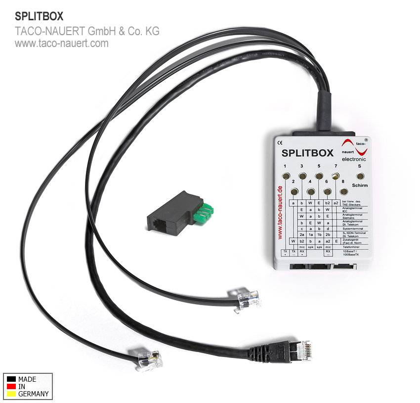 Universelle Prüfadapter: Splitbox 01