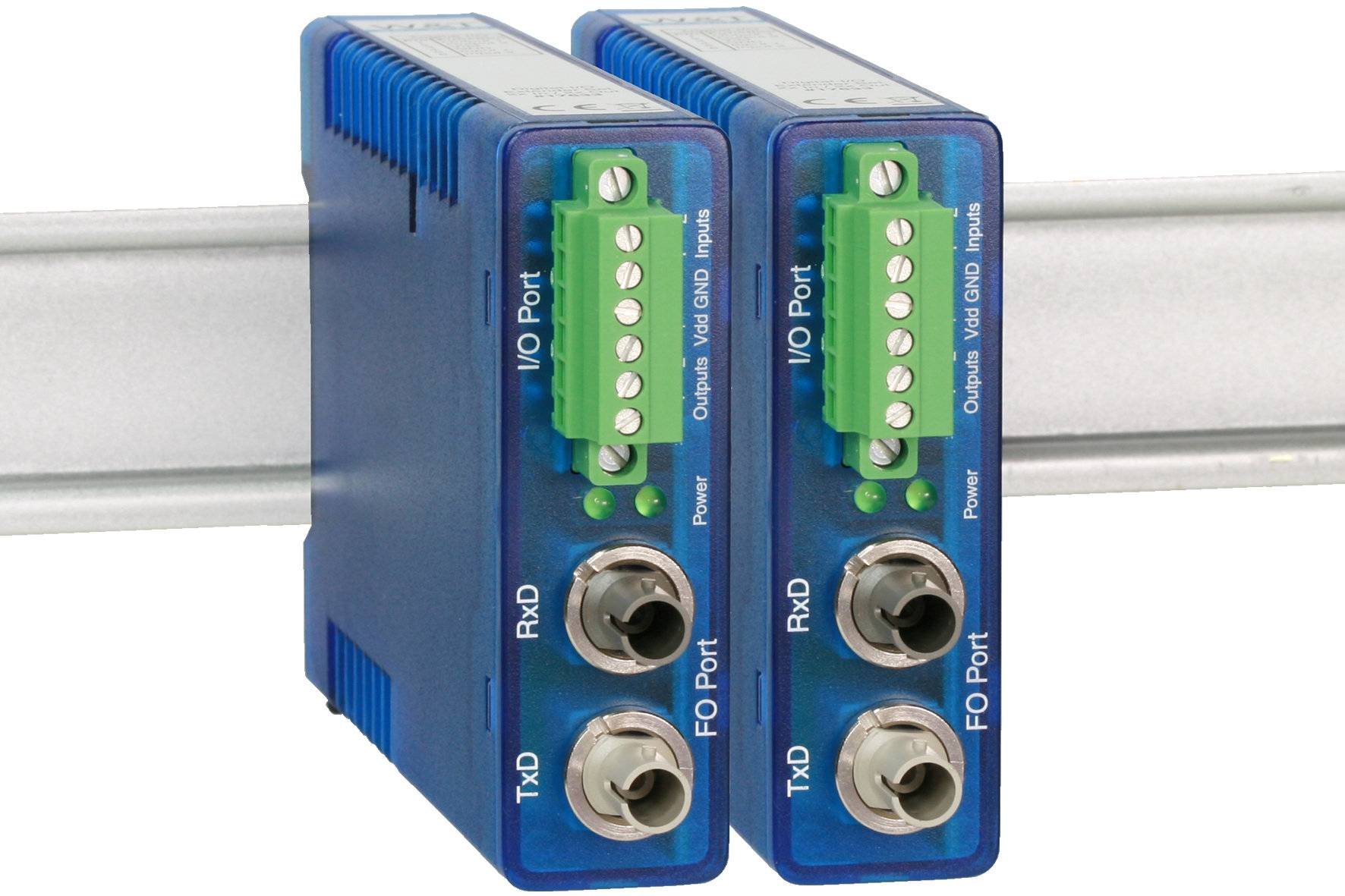 Digital-I/O Extender Set 2*In / 2*Out Multimode ST