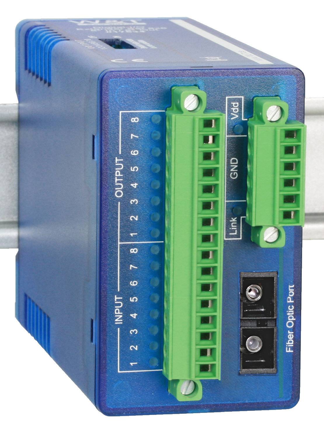 Digital-IO Extender Set, 8x8, Singlemode SC