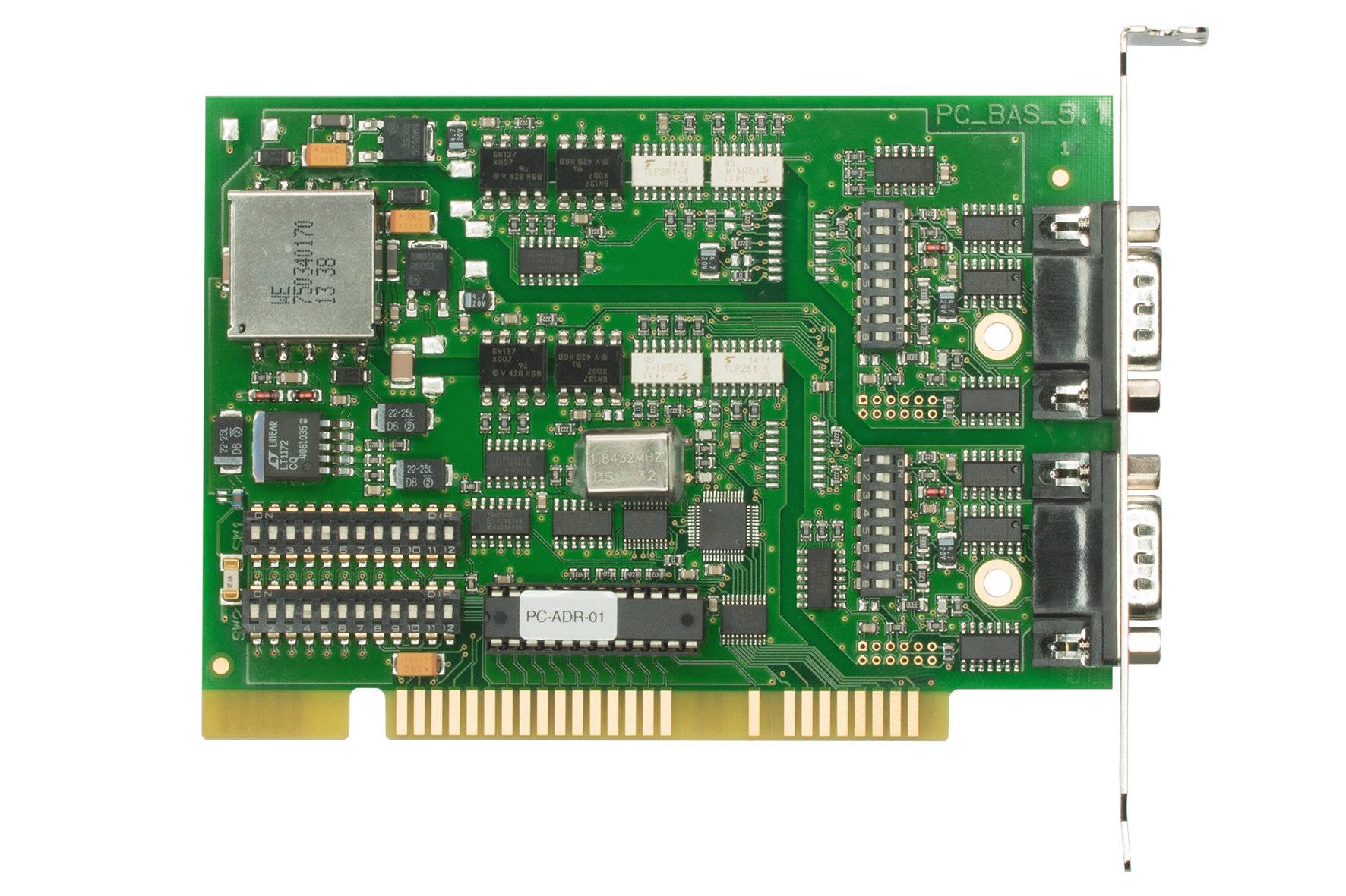ISA-Karte 2x 20mA, 1kV isoliert